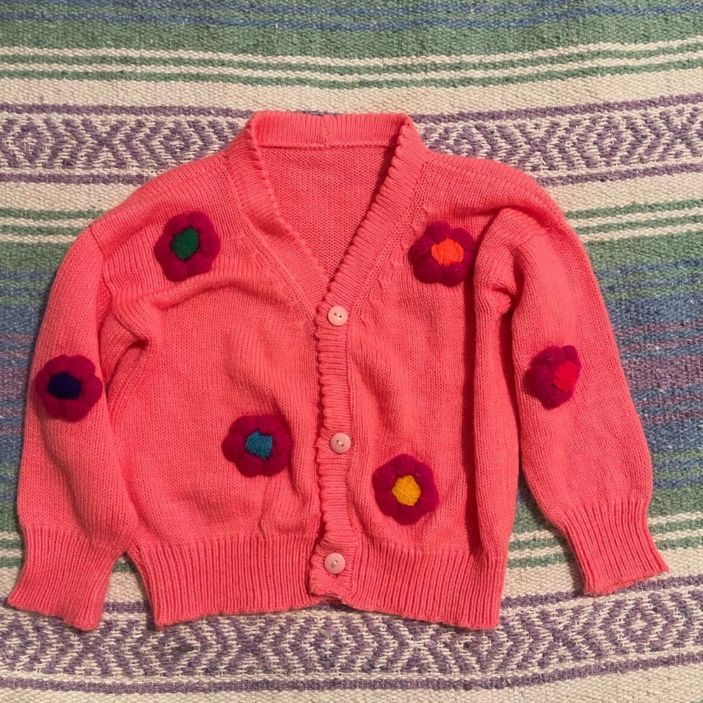 Flower cardigan